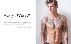 This is a nice chest tattoo idea for men, it has an iron arm drawn from the chest to the arm like the terminator. Tattoo Ideas 10 Fashion Models Favourites Style Dieter