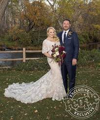 Why Meghan Mccain Wore A Marchesa Wedding Gown Despite The Harvey Weinstein Scandal Marchesa Wedding Dress Wedding Dress Necklines Wedding Event Dresses