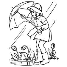 Coloring page number 5 umbrella academy. Top 10 Free Printable Rain Coloring Pages Online