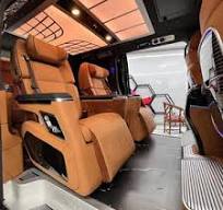 Luxury VIP Van Seats - Custom Leather Electric Massage Seats