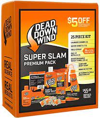 Dead down wind?s wind detector with micro powder improves your hunt in the field or game on the course by giving you a visual cloud of wind direction. Amazon Com Dead Down Wind Hunting Scent Eliminators 25 Piece Kit Complete Odor Eliminator System For Hunting Accessories Field Spray Wind Detector Laundry Detergent Super Slam Premium Value Pack Sports Outdoors