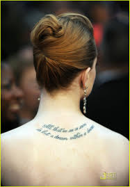 Evan Rachel Wood Tattoo Is Pretty Cool Evan Rachel Wood Wood Tattoo Body Art Tattoos