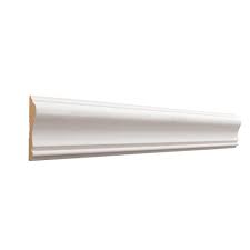 See more ideas about chair rail paint schemes chair rail paint ideas. 2 5 8 In X 8 Ft Painted Mdf Chair Rail Moulding In The Chair Rail Moulding Department At Lowes Com