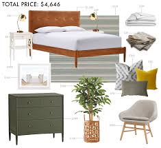 One Bedroom Three Tiny Budgets Emily Henderson