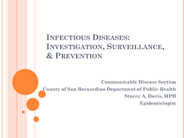 infectious diseases investigtion surveillance prevention