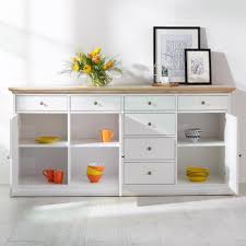 Sideboard Pariso Two Tone 3 Turen 7 Schubladen Schubladen Sideboard Boho Zimmer