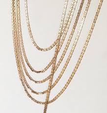 Cadena Abby, cadena de filigrana, cadena de latón elegante, 3,25 mm, 6 pies 