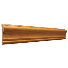 These days, chair rail moulding isn't just about adding protection to vulnerable walls. Colonial 2 5 8 In X 8 Ft Oak Stained Chair Rail Moulding In The Chair Rail Moulding Department At Lowes Com