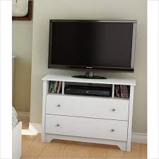 Pavilion swivel wicker tv stand, white. Small Tv Table For Bedroom Novocom Top
