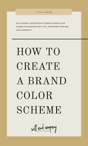 Check Out These Easy To Follow Tips For Picking A Brand Color Scheme That Resonates With Your Community And You Brand Colour Schemes Brand Colors Color Schemes