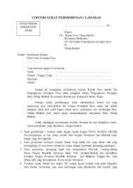 Contoh surat lamaran kerja bahasa inggris yang simple. 10 Contoh Surat Lamaran Calon Kepala Desa 2020 Kumpulan Contoh Gambar
