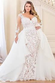 Dream Wedding Dresses Ball Gown Bling Dream Wedding Dresses Ball Gown Bling Detachable Train Wedding Dress Form Fitting Wedding Dress Plus Size Bridal Dresses