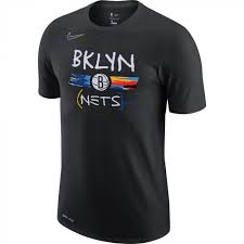 Kevin durant brooklyn nets city edition jersey #7 stitched jersey. T Shirt Brooklyn Nets City Edition Black Nba Basket4ballers