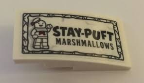 Maybe you would like to learn more about one of these? Part 93606pb119 Slope Curved 4 X 2 With Stay Puft Marshmallows Pattern Sticker Set 10274 Unsorted Bricklink