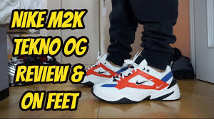 Nike m2k tekno special edition se trainers running gym sports shoes new uk 5. Nike M2k Tekno Og Review On Feet Espanol Youtube