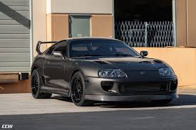 Maybe you would like to learn more about one of these? Quicksilver Toyota Supra Mkiv With A Set Of Ccw Classic Wheels In Matte Black W Gloss Black Lips