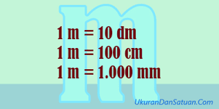 1 foot = 12 inch 0,5 ft = 6 inch 2 ft = 24 inch 3 ft = 36 inch. 1 Meter Berapa Cm Ukuran Dan Satuan