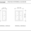 Silahkan hubungi costumer service kami untuk info lebih detail tentang model pintu rumah. 1