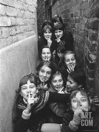 Black And White Children Playing British Children Playing Outdoor Games In London Suburbs Photographic Print Terence Spencer Art Com Vintage Photography White Photography Vintage Photos