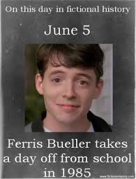 What is the reference to Bueller?