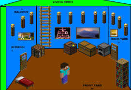 The plains is a good biome for a player's first house. Minecraft House Living Room By Painbooster1 On Deviantart