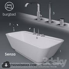 3d Model Bathtub And Shower Cubicle 58 Free Download