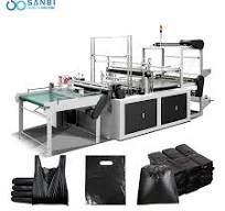 Flat PE HDPE LDPE Eco Bag Bottom Sealing Bag Making Machine