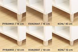 4 X Ikea Kallax Regal Fusse Mobelfusse Mobelbeine Lackiert Kallax Ikea Ikea Kallax Shelf Furniture Feet