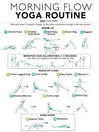 These chair poses can be done at work or at home. Morning Yoga Routine