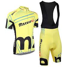 Mzcurse Mens Team Mountain Bike Cycling Short Shirt Jersey