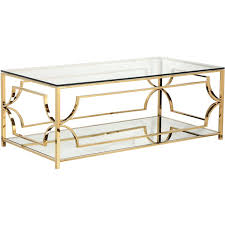 Pangaia creates products with smart technology and use as many sustainable & recyclable elements as possible. Pangea Home Edward Metal Rectangle Coffee Table With Glass In Polished Gold Z Edward Rect Ct Gold