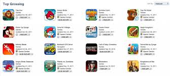 9 games make at least 20 million on the appstore in 2011