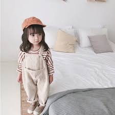 Toddler activities toddler ulzzang kids asian kids cute korean model baby supplies cool baby stuff cute babies. 2020 Spring Korean Style Baby Girls Corduroy Loose Overalls Cute Kids Casual All Match Suspender Trousers Bib Pants Buy At The Price Of 20 09 In Aliexpress Com Imall Com