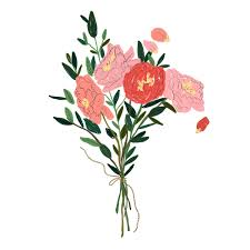 Flower Bouquet 2 On Behance Flower Illustration Flower Bouquet Drawing Flowers Bouquet