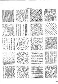 Examples Of Drawing Texture Art Worksheets Texture Drawing Zentangle Art
