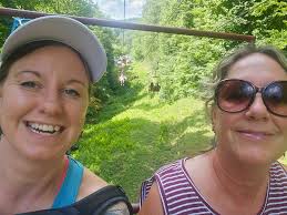 What is the information about the bowtie rock under the sky lift in Red  River Gorge, Kentucky?