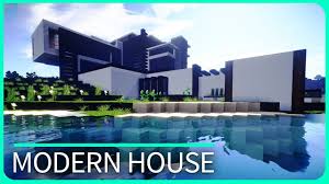 Download minecraft bedrock 1.16.200.53 for android. Minecraft Realistic Modern House Design Cinematic Map Download Youtube