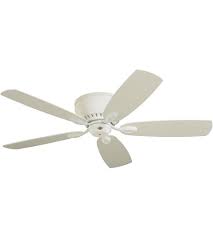 The fan's five reversible blades. Emerson Cf905sw Prima Snugger 52 Inch Satin White With Satin White Maple Blades Indoor Ceiling Fan