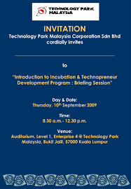 Software international corporation sdn bhd. Ppt Invitation Technology Park Malaysia Corporation Sdn Bhd Cordially Invites Powerpoint Presentation Id 3866220