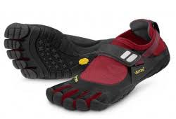 vibram performa fila skele toes ez slide black blue shoes