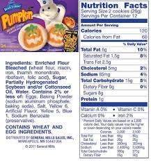 Pillsbury sugar cookies nutrition label. Projecthalal