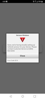 Even if verizon allowed you to activate the device on their network (which cannot happen), it would. I Have An Lg G7 Thinq That I Bought From Verizon I Switched To Google Fi Sim Card Last Week Today I Cannot Connect To Wifi Calling Anymore But I Can Still