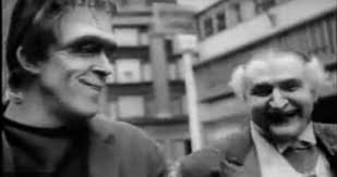 Did you know? Fred Gwynne wasn't a huge fan of dressing up as Herman in  public! One of the rare times he did it was alongside "Munsters" co-star Al  Lewis in the