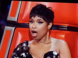 Average(a) petite(p) large(l) *color select color * required fields. Jennifer Hudson Looked This Shocked After Sir Tom Jones Axed Capital B From The Voice Birmingham Live