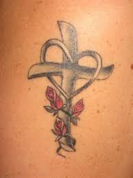 Getting a tattoo on the leg is great for those who want a personal tattoo as it would be easy to show off and also easy to cover up for occasions where one wouldn't want to show it off. White Cross Tattoo On Wrist Shefalitayal
