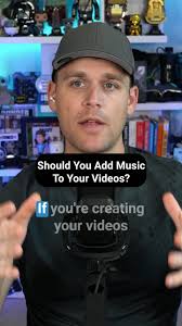 Should you add music to your videos?