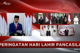 Banyak cara untuk memperingatinya, termasuk memberi ucapan selamat. Saat Upacara Peringatan Hari Lahir Pancasila Digelar Virtual Halaman All Kompas Com