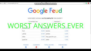 We did not find results for: Google Feud Worst Answer Ever Youtube