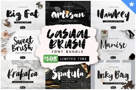 A bouncy, fun modern calligraphy font with tons of celebration catchwords, alternates and a sweet graphic bonus! 10 Super Affordable Font Bundles The Font Bundles Blog