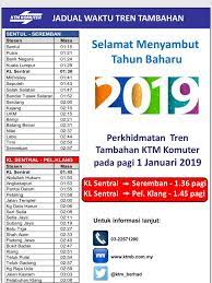 Ktmt 2018 provides the latest timetable of all stations of ktmb. Ktm Berhad Untuk Makluman Pada 31 Disember 2018 Facebook